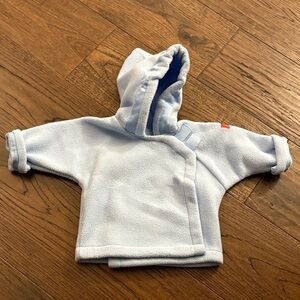 Widgeon blue baby jacket